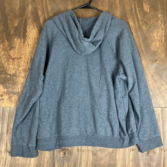 Lauren Ralph Lauren Womens Hoodie Gray Black Label Pullover Long Sleeve XLarge - Picture 10 of 13